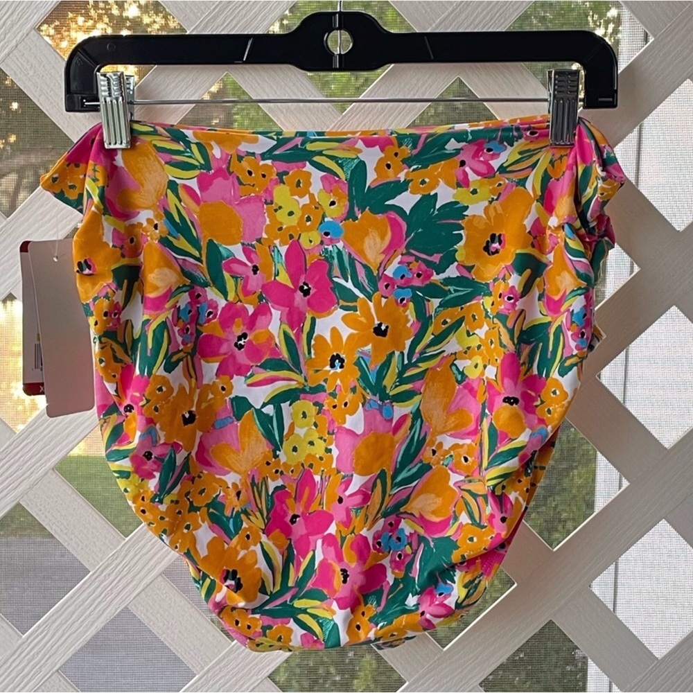 Anne Cole 3-way Convertible ‘Sunshine Floral’ Print Bottom - Picture 4 of 13